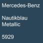 Preview: Mercedes-Benz, Nautikblau Metallic, 5929.